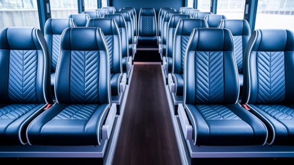 indianapolis 15 passenger minibus inside