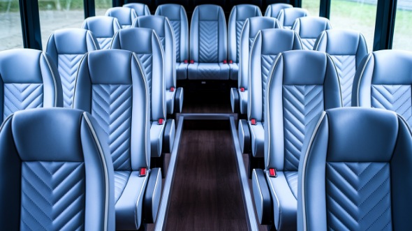 indianapolis 15 passenger minibus interior
