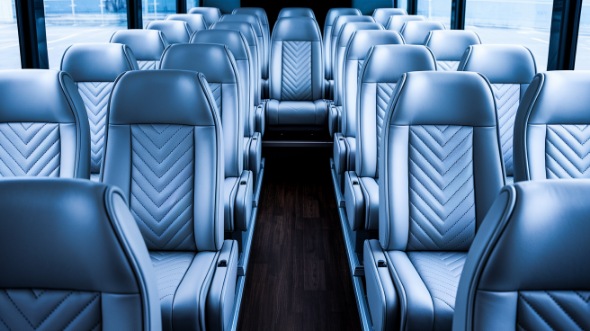 indianapolis 28 passenger minibus inside