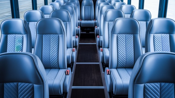 indianapolis 30 passenger minibus inside