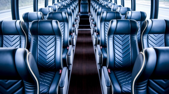 indianapolis 55 passenger charter bus rental
