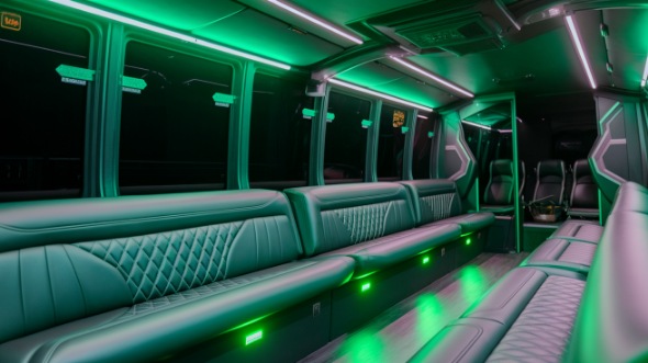indianapolis party bus rental inside