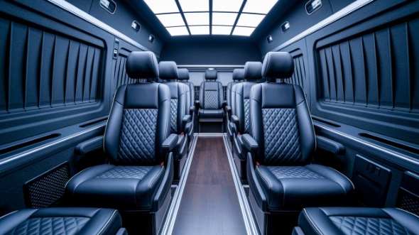 indianapolis sprinter van with driver rental